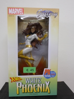 white phoenix pvc statue sdcc 2018 exlusive