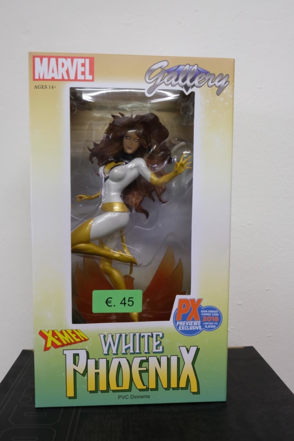 white phoenix pvc statue sdcc 2018 exlusive