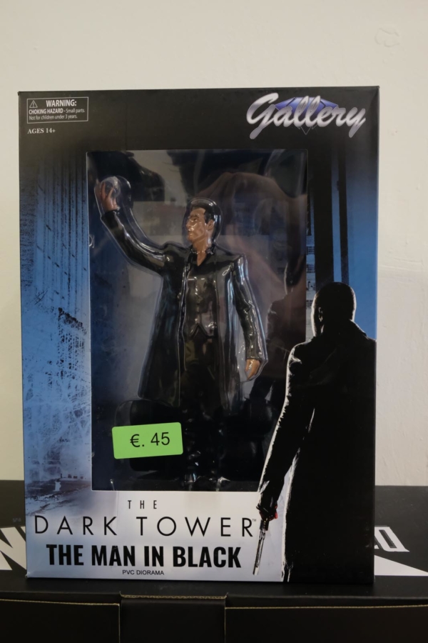 the dark tower man in black pvc statue