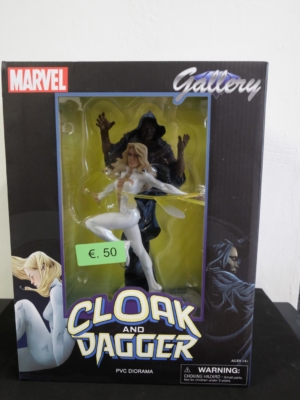 cloak & dagger pvc statue