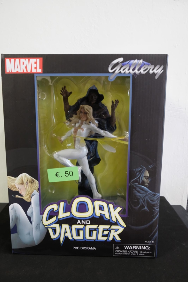 cloak & dagger pvc statue