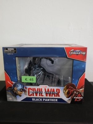 black panther civil war pvc statue