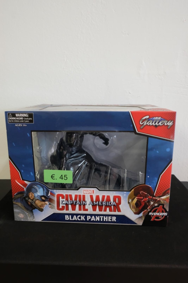 black panther civil war pvc statue