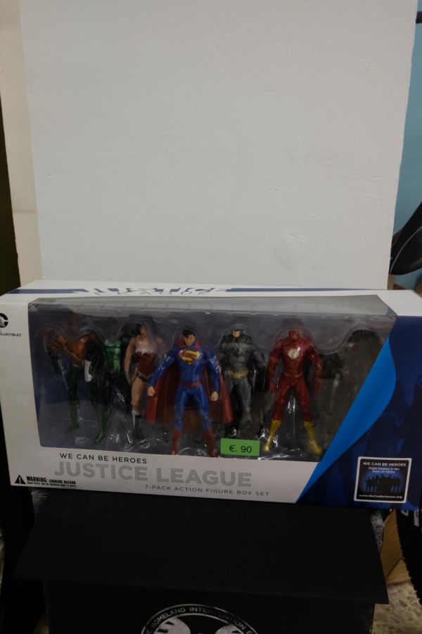 Justice League 7 pck action set