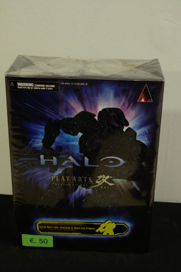 Halo playarts kai spartan mark v gold