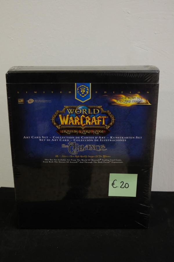 World of Warcraft set art card alliance