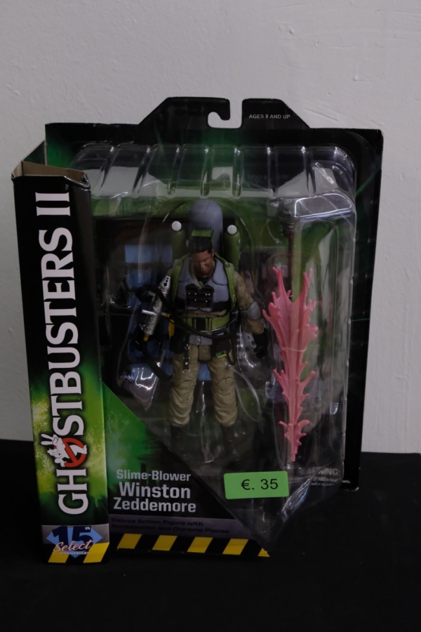 Ghostbusters II action figures Winston Zeddemore